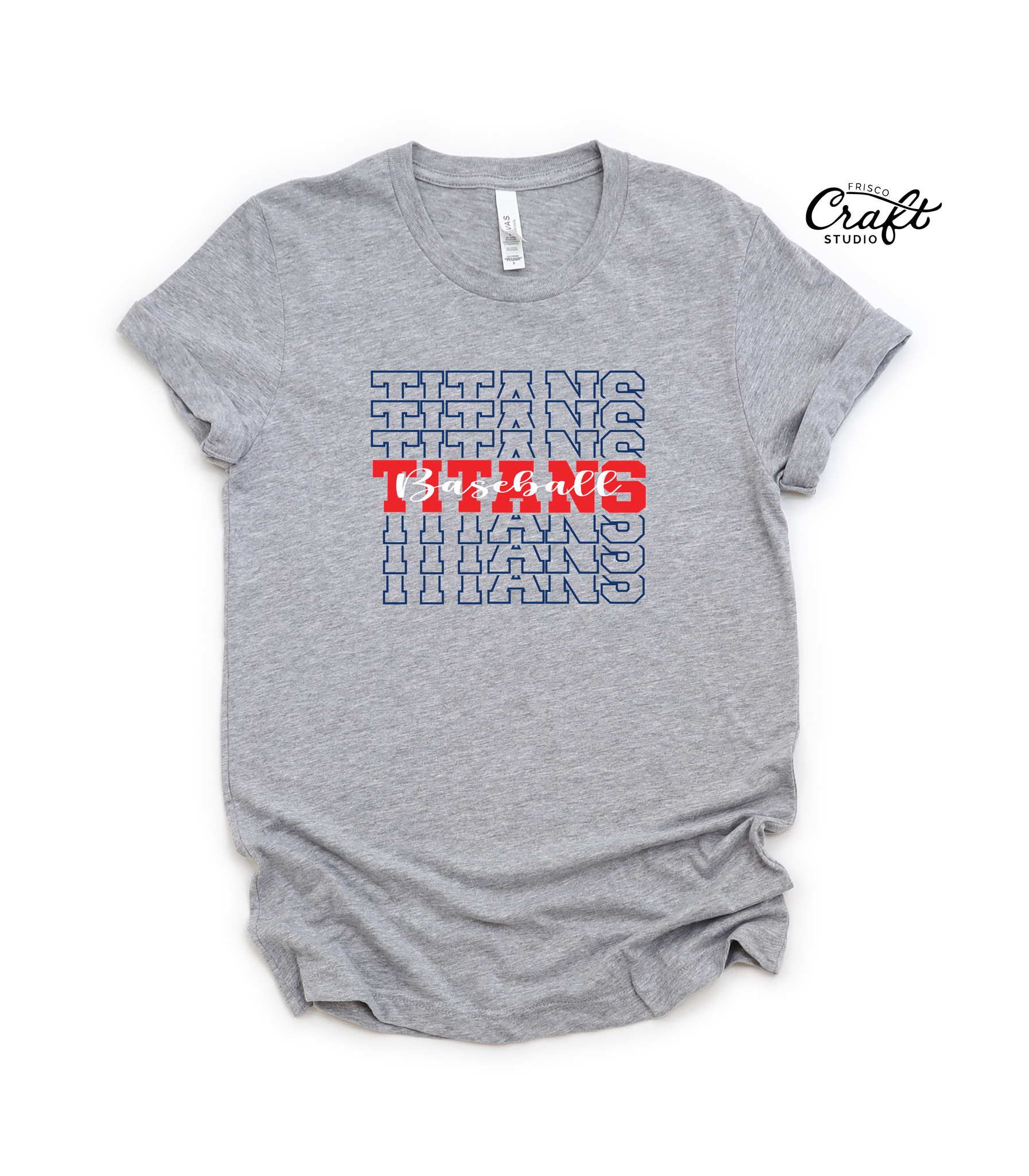 Centennial Baseball - Titans Baseball Stacked Short Sleeve
