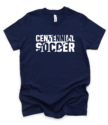 Centennial Soccer Stacked Cotton T-Shirt