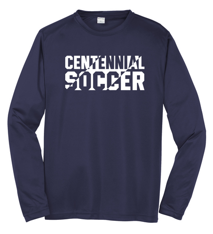 Centennial Soccer Stacked Dri-Fit Long Sleeve T-Shirt