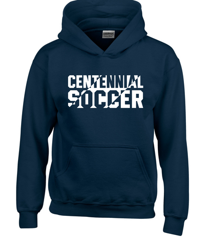 Centennial Soccer Stacked Hoodie