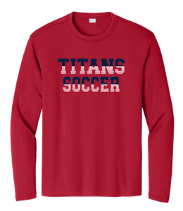 Titans Soccer Color Block Cotton Long Sleeve