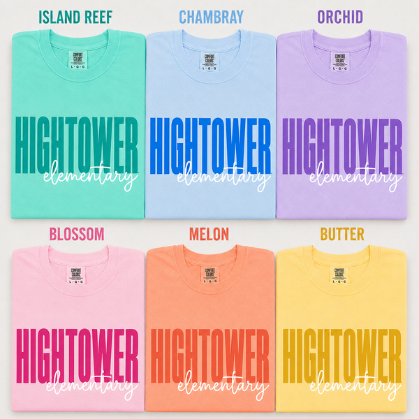 Hightower Elementary Color Collection