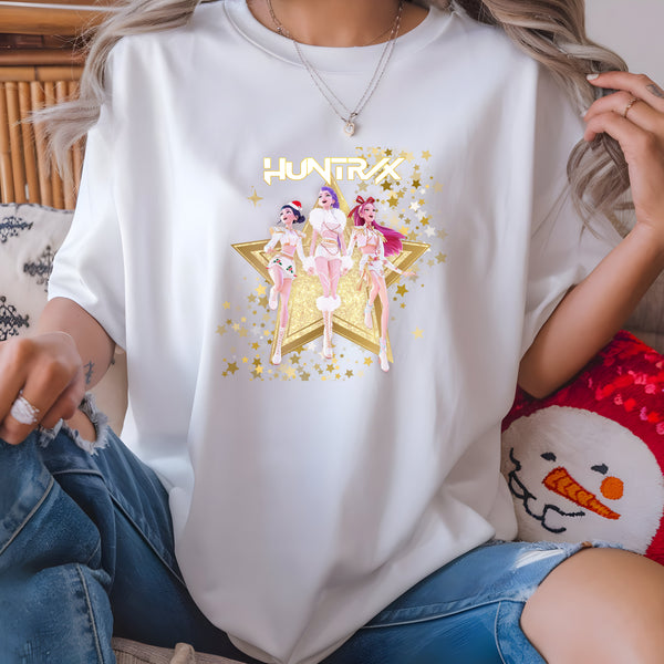 Huntrix Christmas Stars DTF