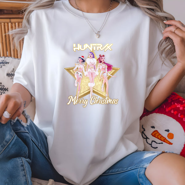 Huntrix Merry Christmas DTF