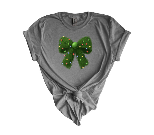 Christmas Coquette Bow DTF