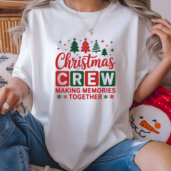 Christmas Crew Trees DTF