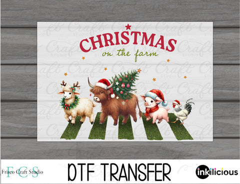 Christmas On The Farm DTF