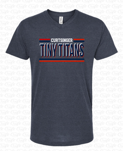 Curtsinger Tiny Titans Classic V-Neck T-Shirt