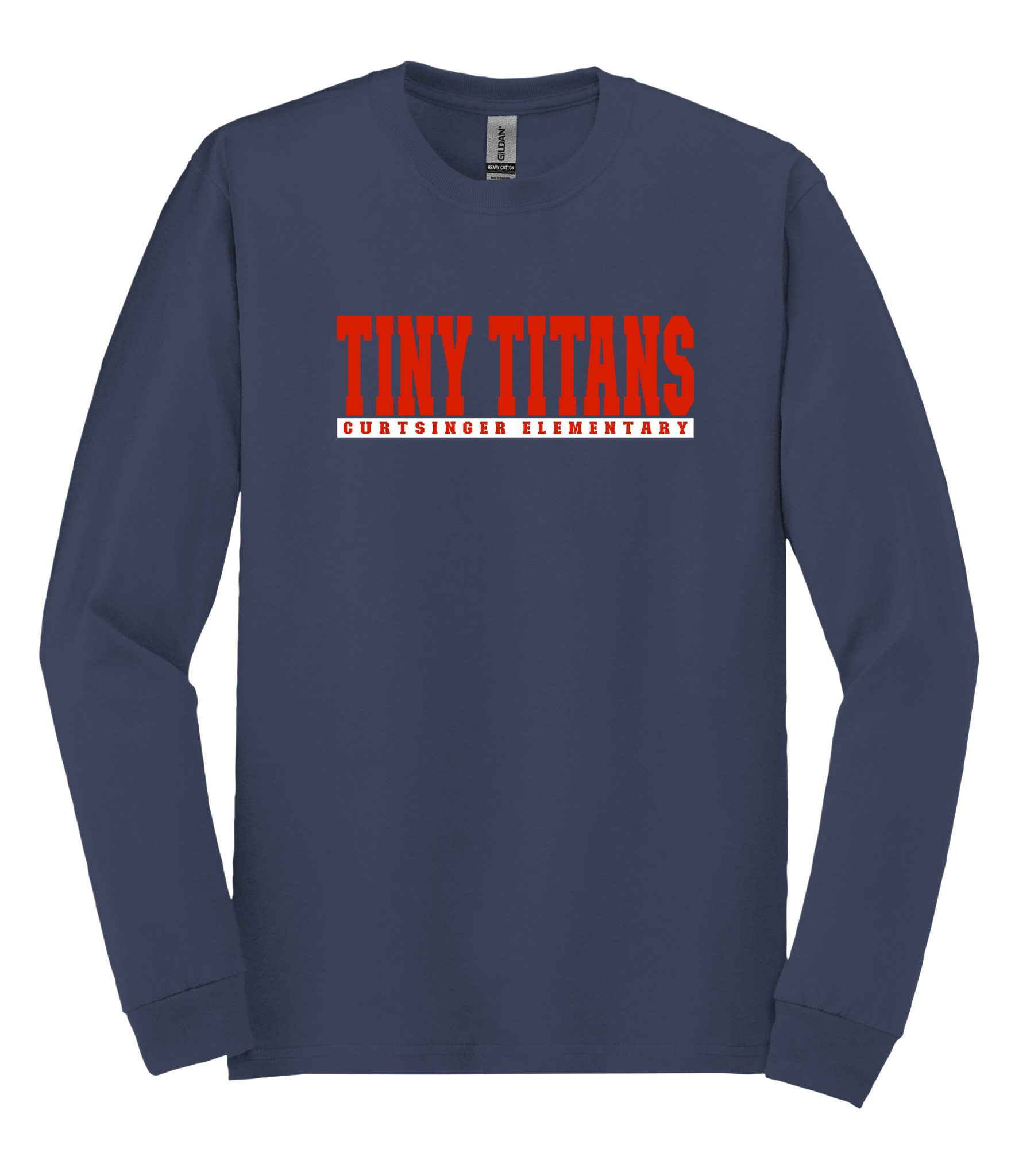 Curtsinger Tiny Titans Vintage Long Sleeve T-Shirt