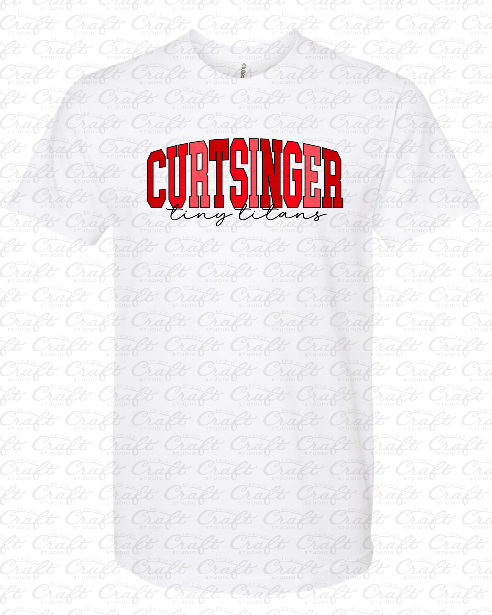 Curtsinger Teachers Vintage Crew Neck T-Shirt