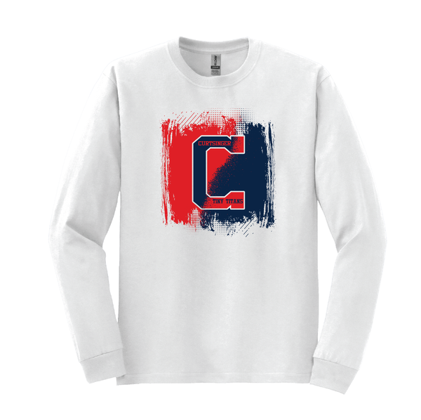 Curtsinger White Long Sleeve T-Shirt