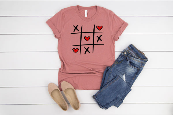 Valentines Tic Tac Toe DTF