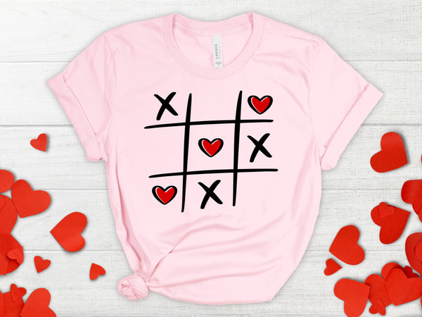 Valentines Tic Tac Toe DTF