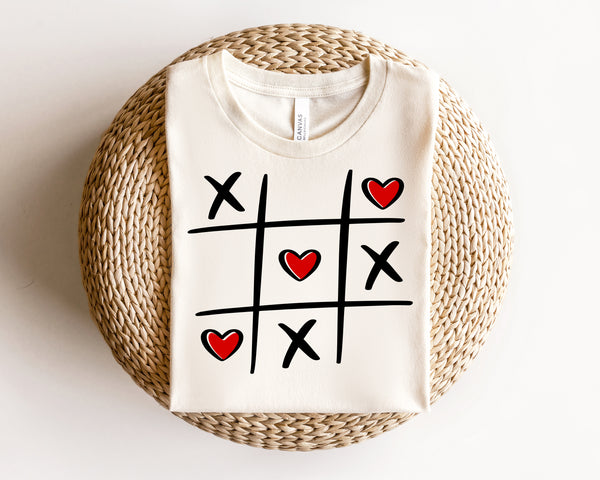 Valentines Tic Tac Toe DTF