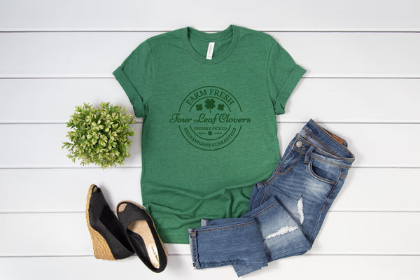 Farm Fresh Four Leaf Clovers DTF
