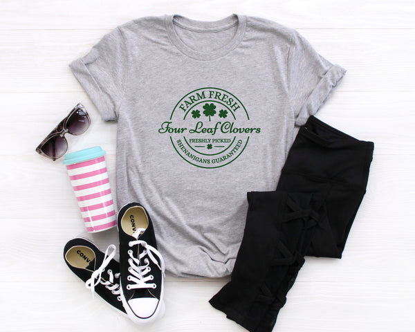 Farm Fresh Four Leaf Clovers DTF