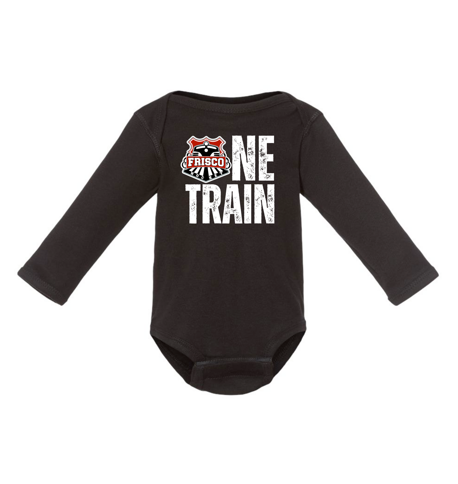Frisco Ice Hockey Long Sleeve Onesie