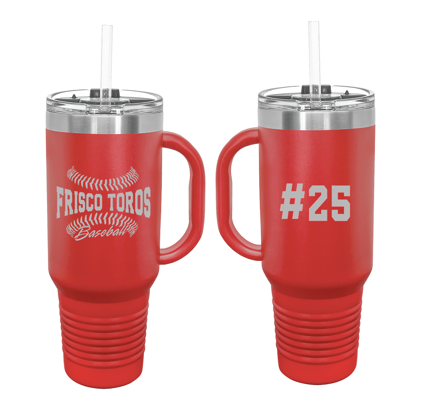 Frisco Toros Baseball Stainless Steel 40 oz Polar Camel Travel Mug