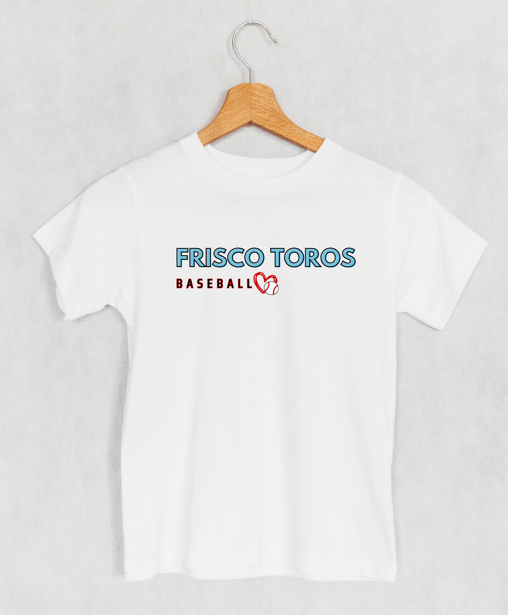 Frisco Toros I Heart Baseball Toddler/Youth T-Shirt