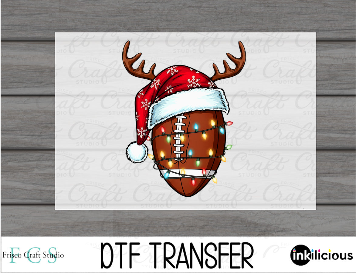Christmas Football DTF