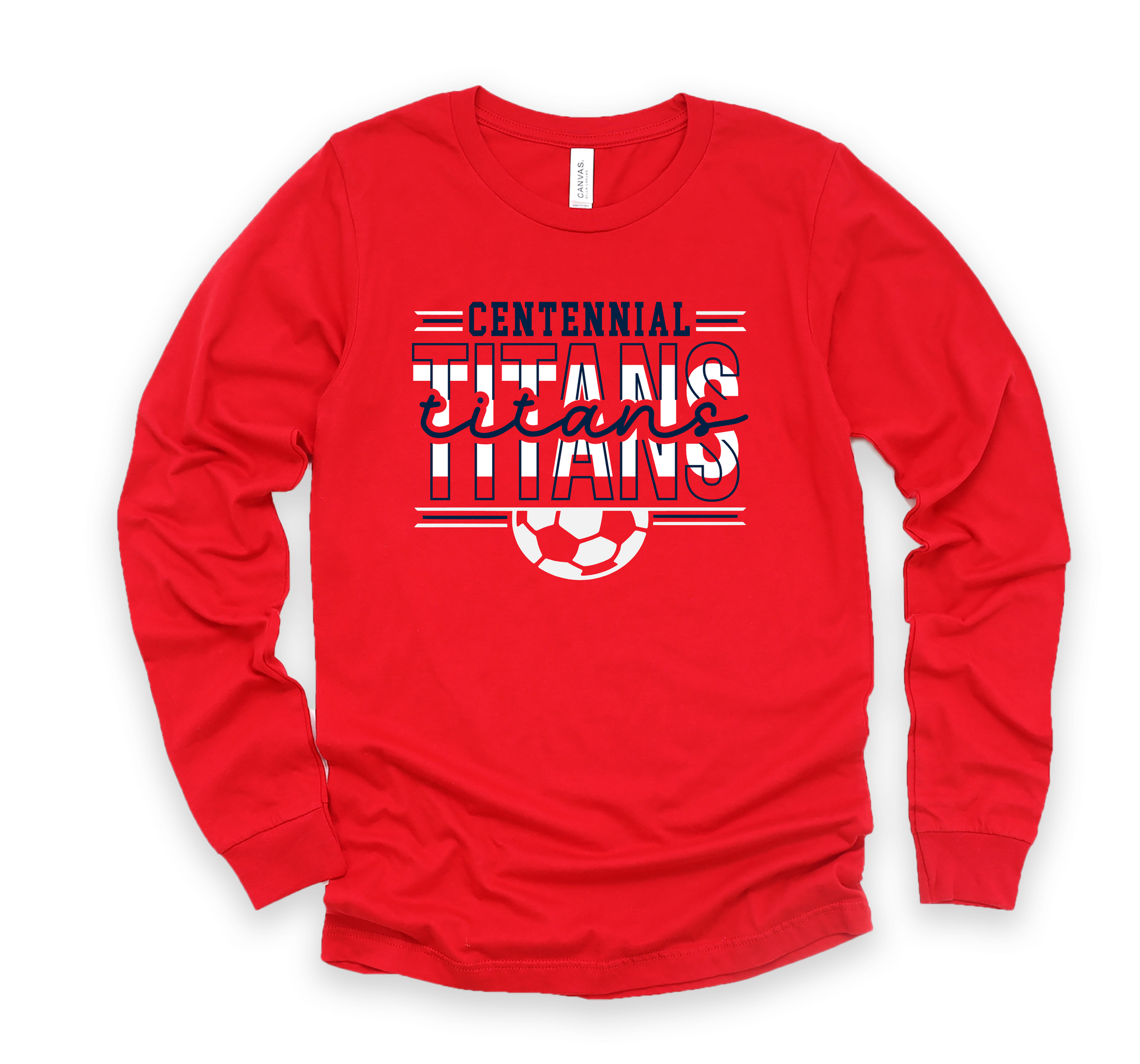 Centennial Titans Retro Cotton Long Sleeve