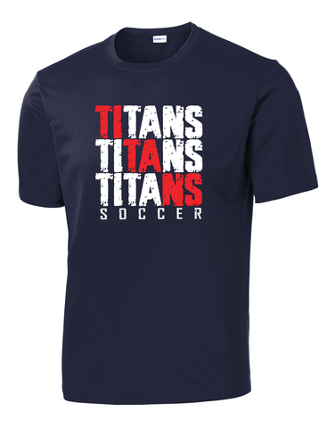 Titans Soccer Stacked Dri-Fit T-Shirt