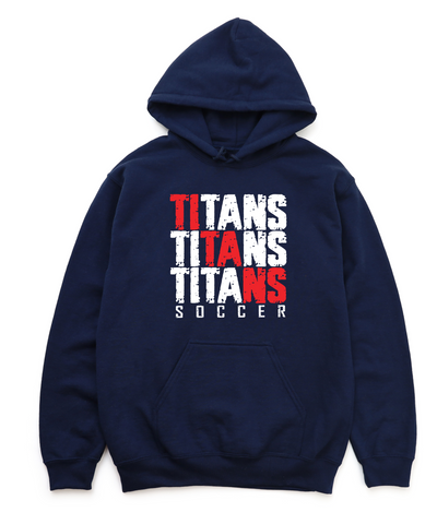 Titans Soccer Stacked Hoodie