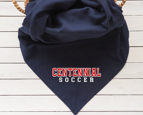 Centennial Soccer Fleece Stadium Blanket