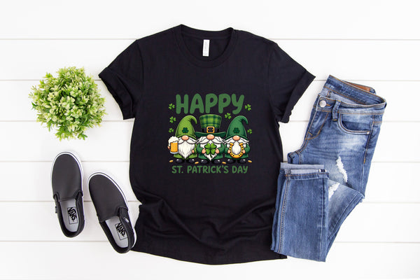 Happy St. Patrick's Day Gnomes DTF