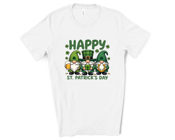 Happy St. Patrick's Day Gnomes DTF