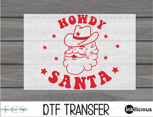 Howdy Santa DTF