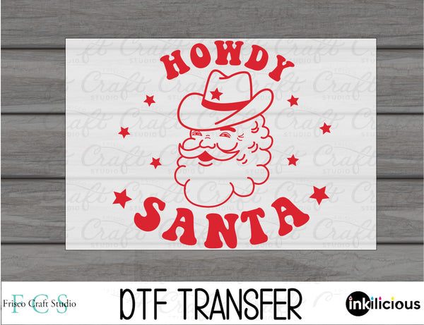 Howdy Santa DTF
