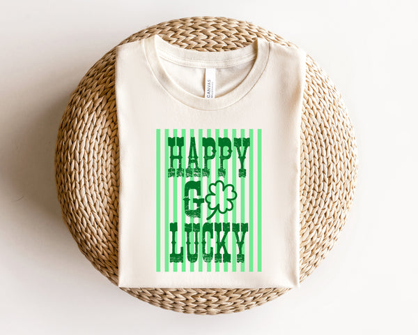 Happy Go Lucky Green DTF