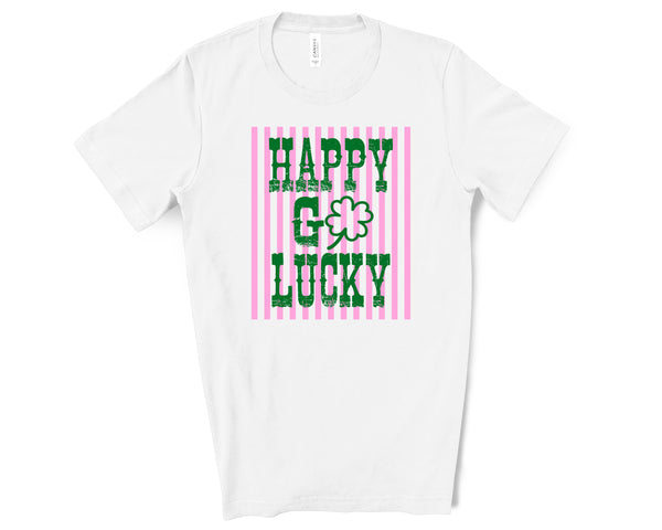 Happy Go Lucky Pink DTF