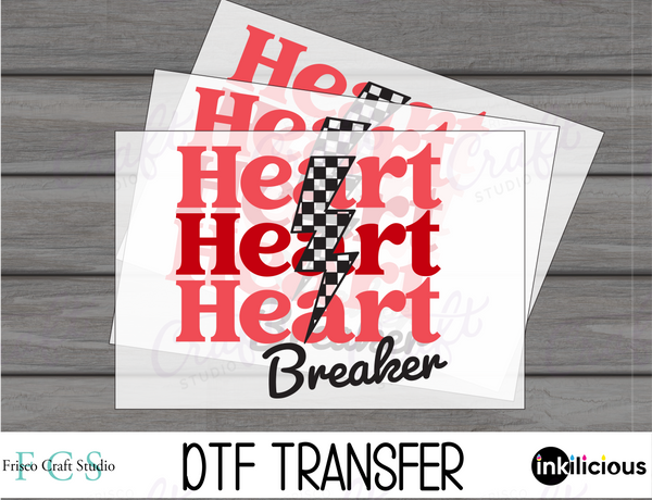 Heart Breaker-Direct to Film Transfers