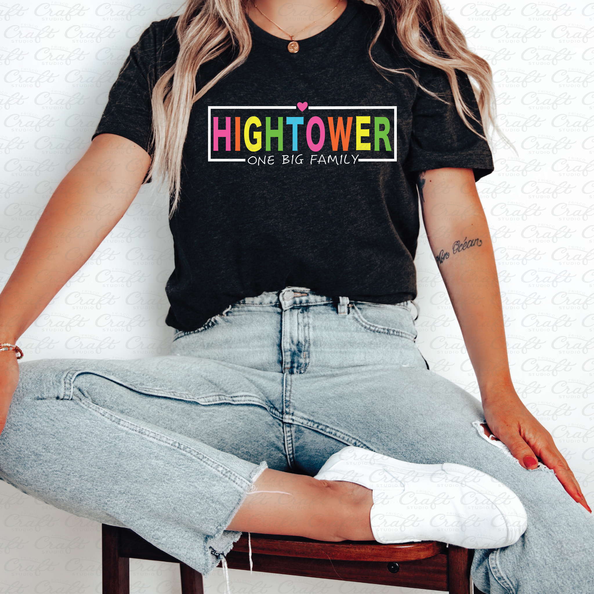 Hightower One Big Family Cotton T-Shirt
