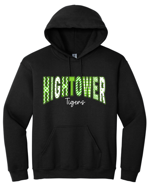 Hightower Tigers Patchwork Hoodie