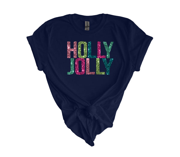 Holly Jolly Sequin DTF