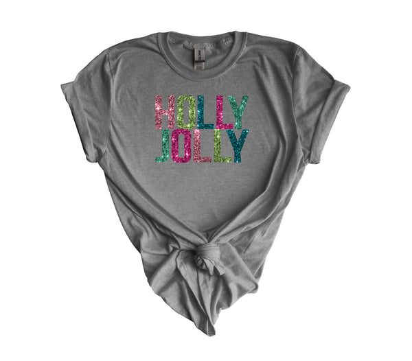 Holly Jolly Sequin DTF