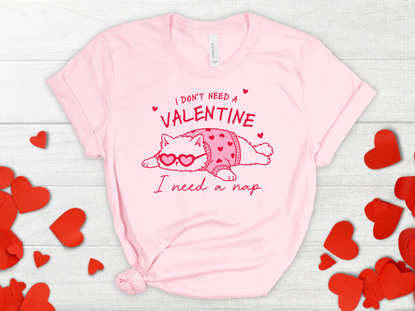 I need a nap Valentines DTF