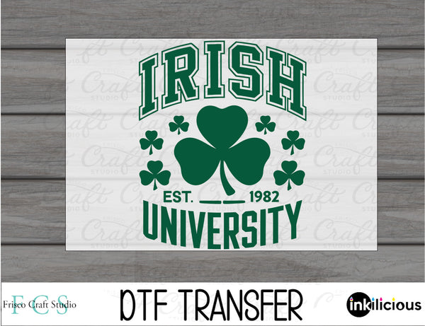 Irish University DTF