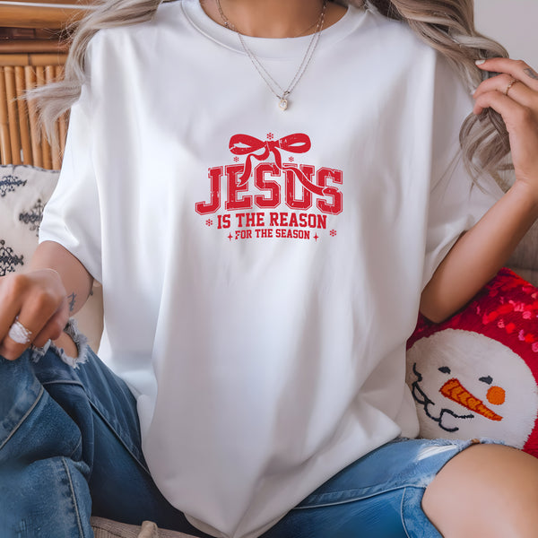 Jesus is the Reason Red DTF