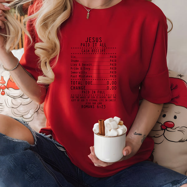 Jesus Paid it All DTF