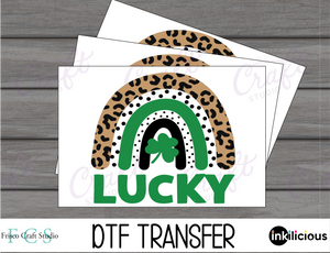 Lucky Rainbow-Direct to Film Transfer