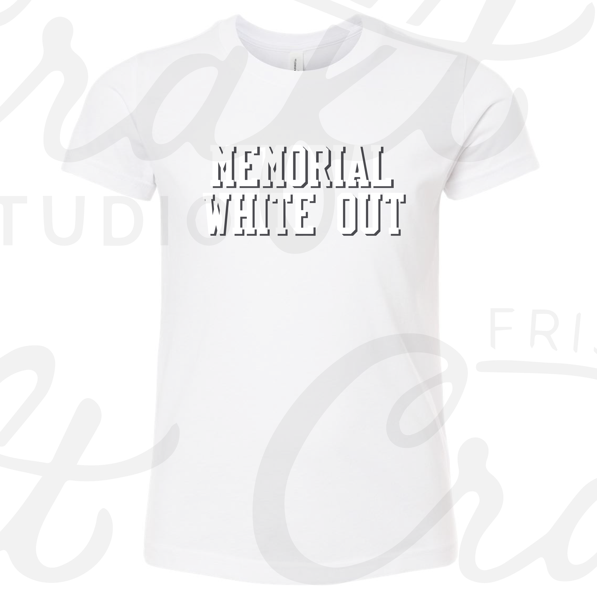 Memorial White Out Shirts