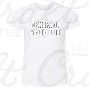 Memorial White Out Shirts