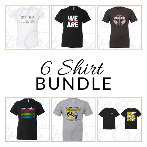 Memorial-6 Shirt Bundle