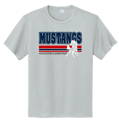Silver Dri Fit Mustangs