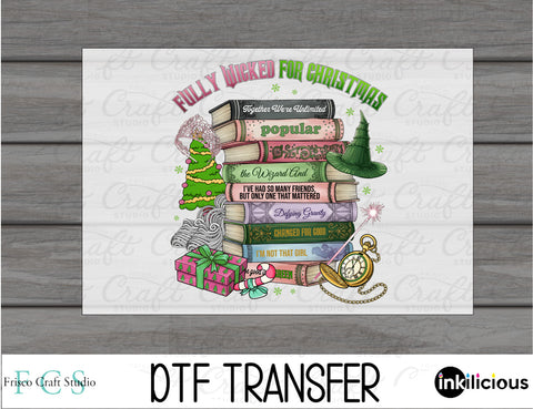 Wicked for Christmas DTF