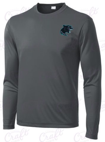 Long Sleeve Dri Fit- Iron Gray